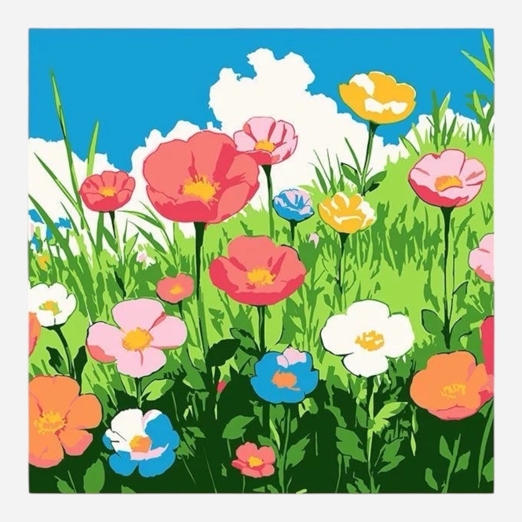 OVJ Paint By Numbers Kit 20cm x 20cm Regardless Of Race