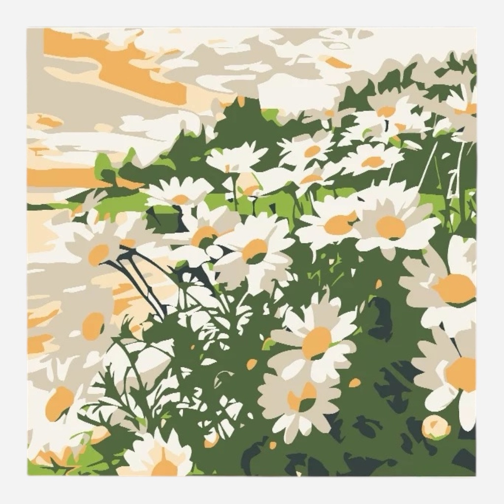 OVJ Paint By Numbers Kit 20cm x 20cm Eye Of A Day