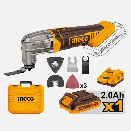 INGCO Cordless Multi Tool Set