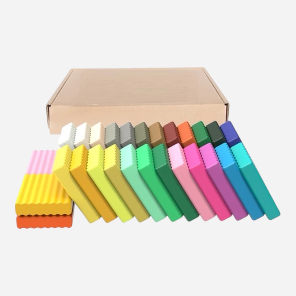 OVJ Oven Bake Clay 24-Color Set 500g