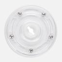 OVJ Acrylic Rotating Wheel 7.5cm Clear