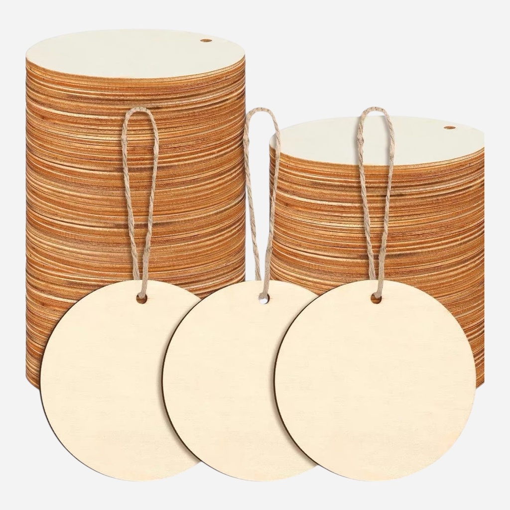 OVJ MDF Board Hanging Circle 15cm x 10