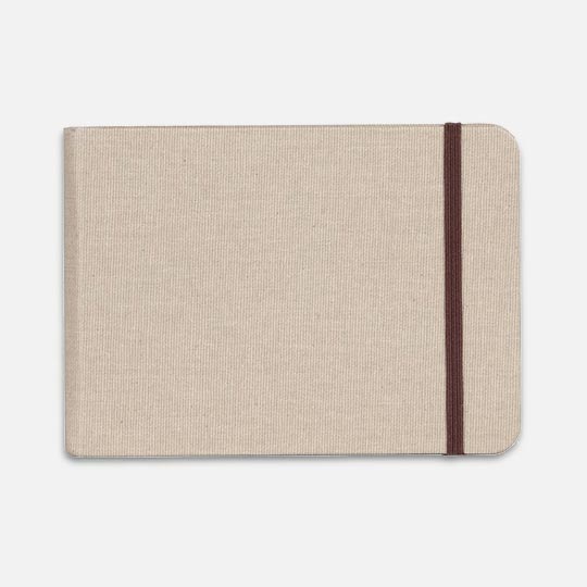 CLAIREFONTAINE Goldline Grained Paper Book 180gsm Landscape A5 x 30