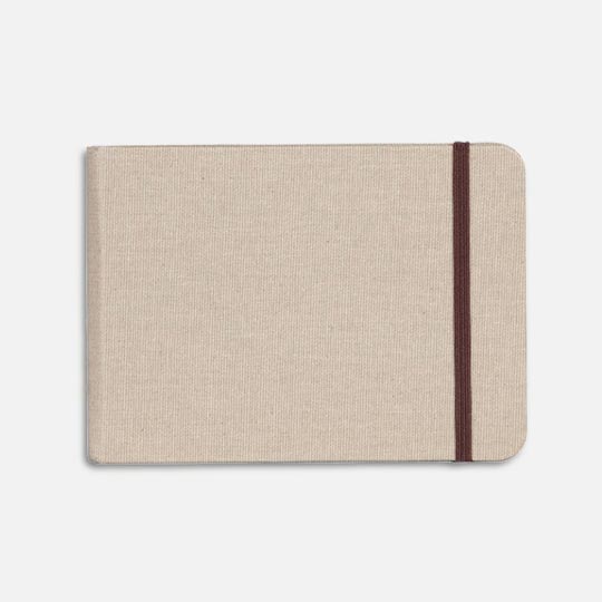 CLAIREFONTAINE Goldline Grained Paper Book 180gsm Landscape A6 x 30