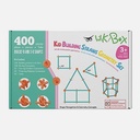 WIKIBOX Kid Building Straws Geometry Set x 400