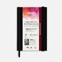 RHODIA Touch 100% Cotton Watercolor Paper Book 300gsm Hot Press Portrait A6 x 20