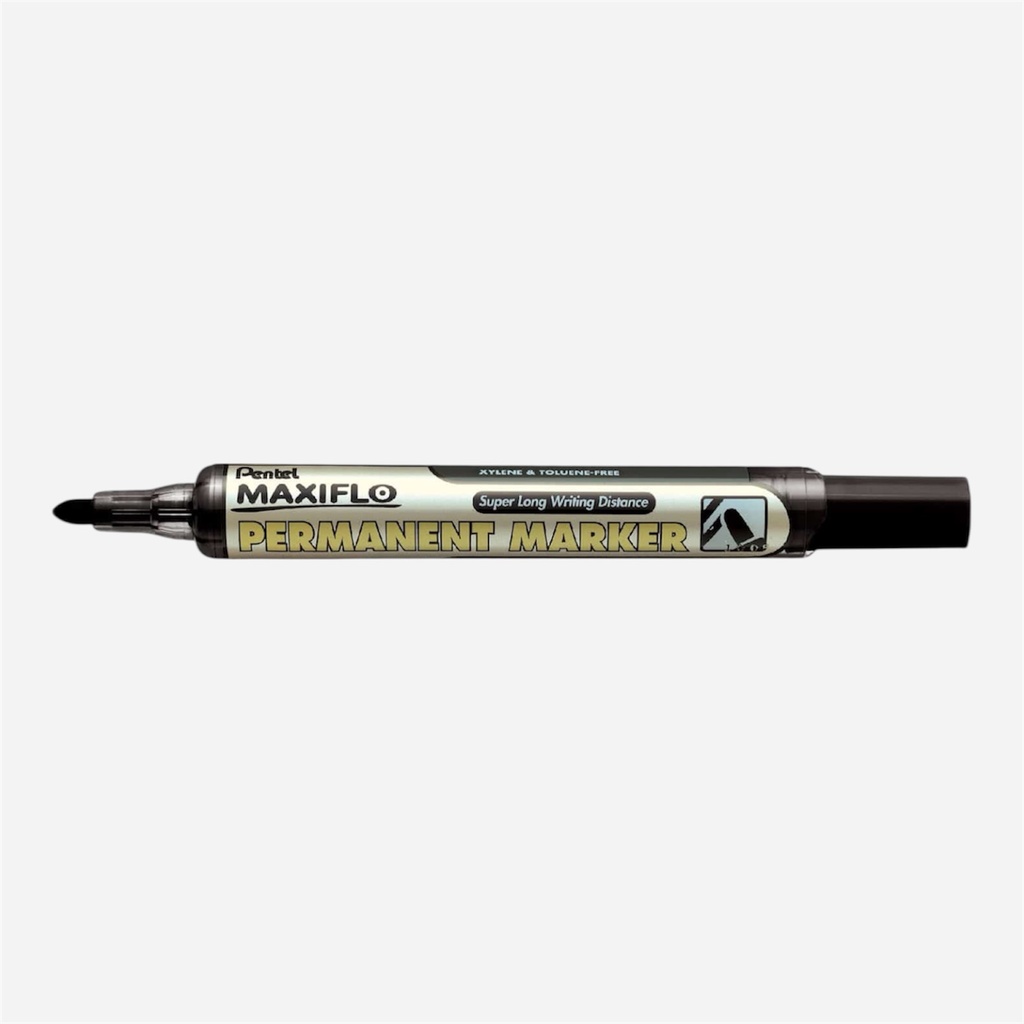 PENTEL Maxiflo Permanent Marker Bullet Tip Black