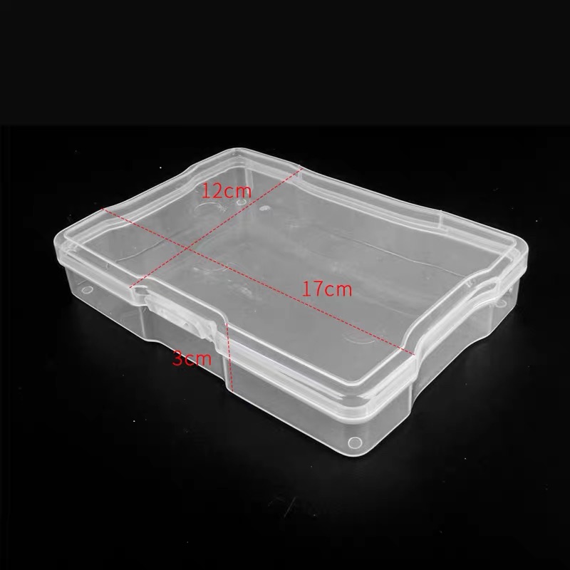 OVJ Plastic Storage Box A6 3cm x 12cm x 17cm