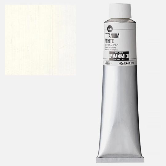 HOLBEIN Academic Oil Color 160ml Titanium White