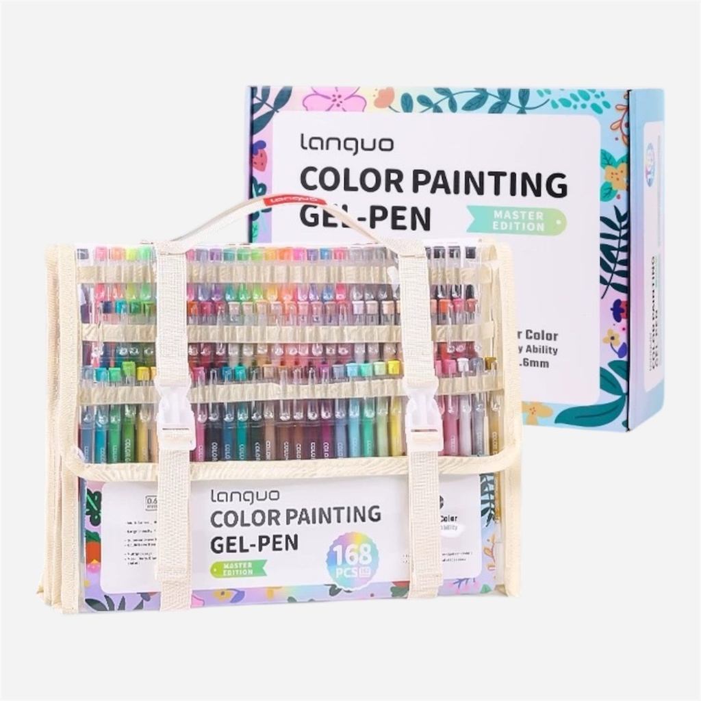 LANGUO Color Painting Gel Pen Set x 168