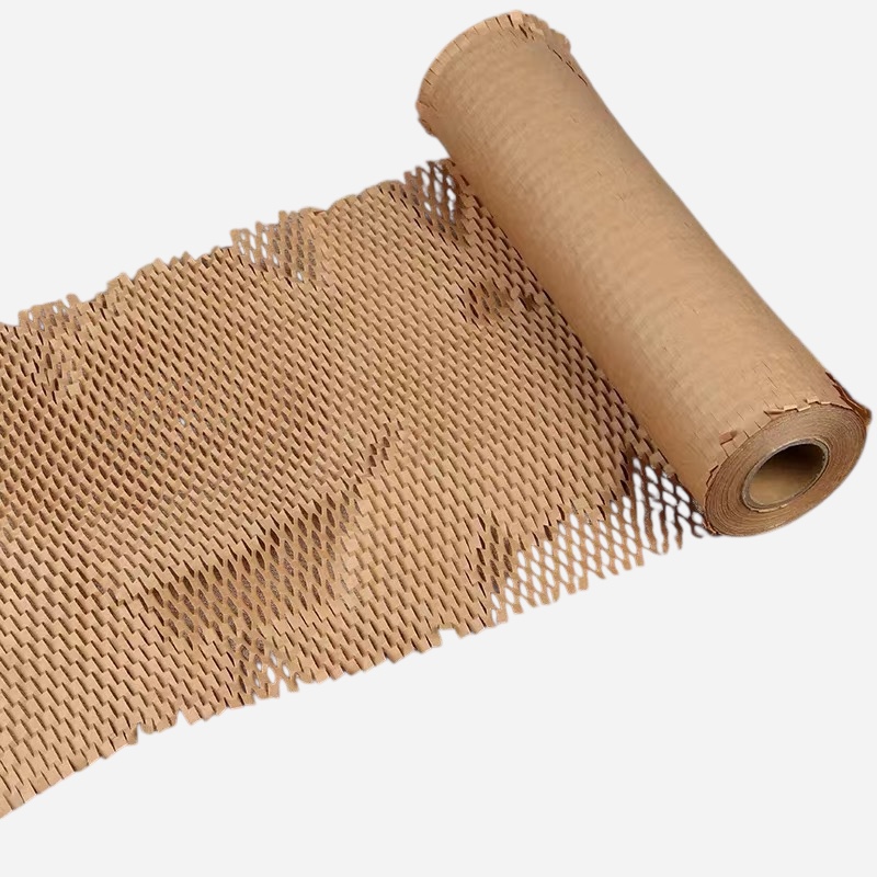 OVJ Biodegradable Kraft Paper Honeycomb Roll 80gsm 30cm x 50m