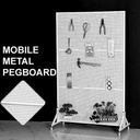 OVJ Pegboard 40cm x 100cm x 180cm White