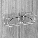 OVJ Pegboard Magnetic Safety Glasses Holder Clear
