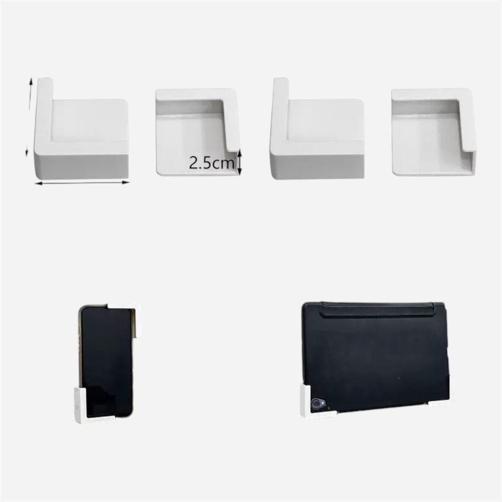 OVJ Pegboard Magnetic Corner Holder x 4