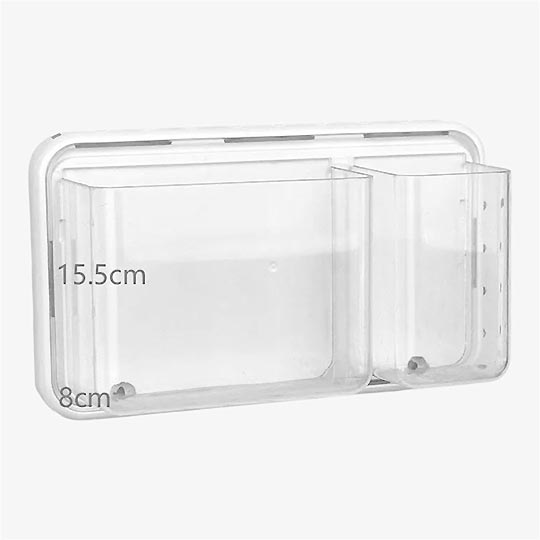 OVJ Pegboard Magnetic Plastic Storage Box