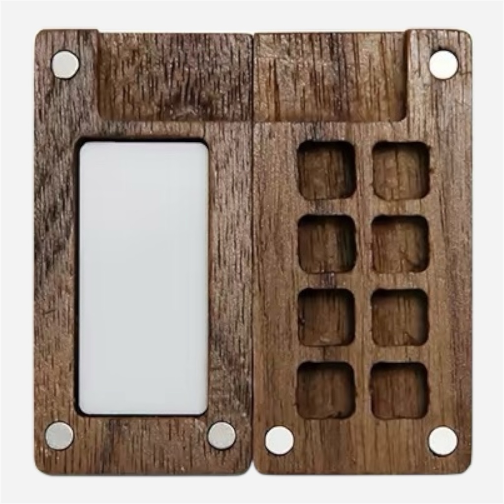 OVJ Walnut Folding Palette 8-Pan