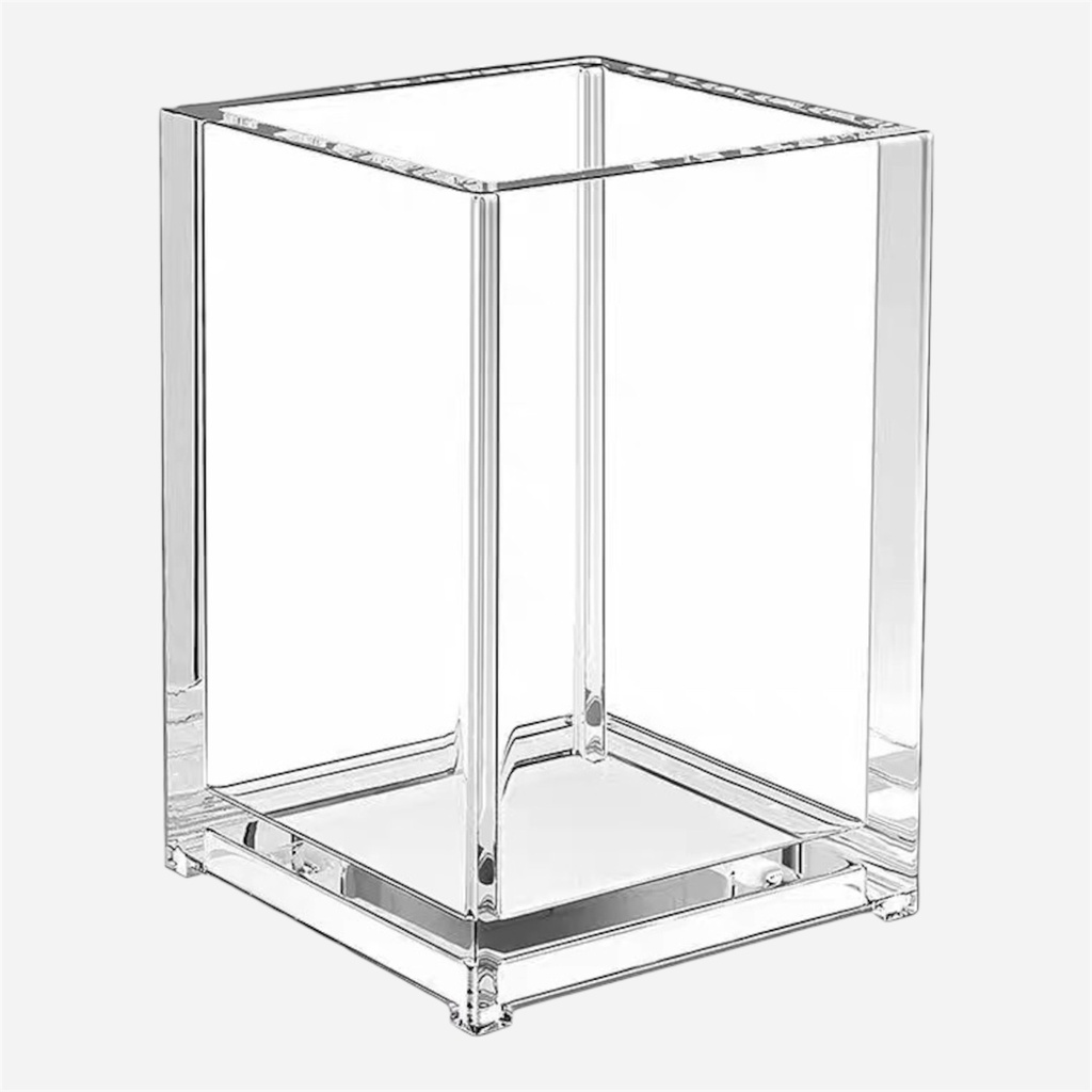 OVJ Acrylic Pen Holder 7cm x 7cm x 10cm