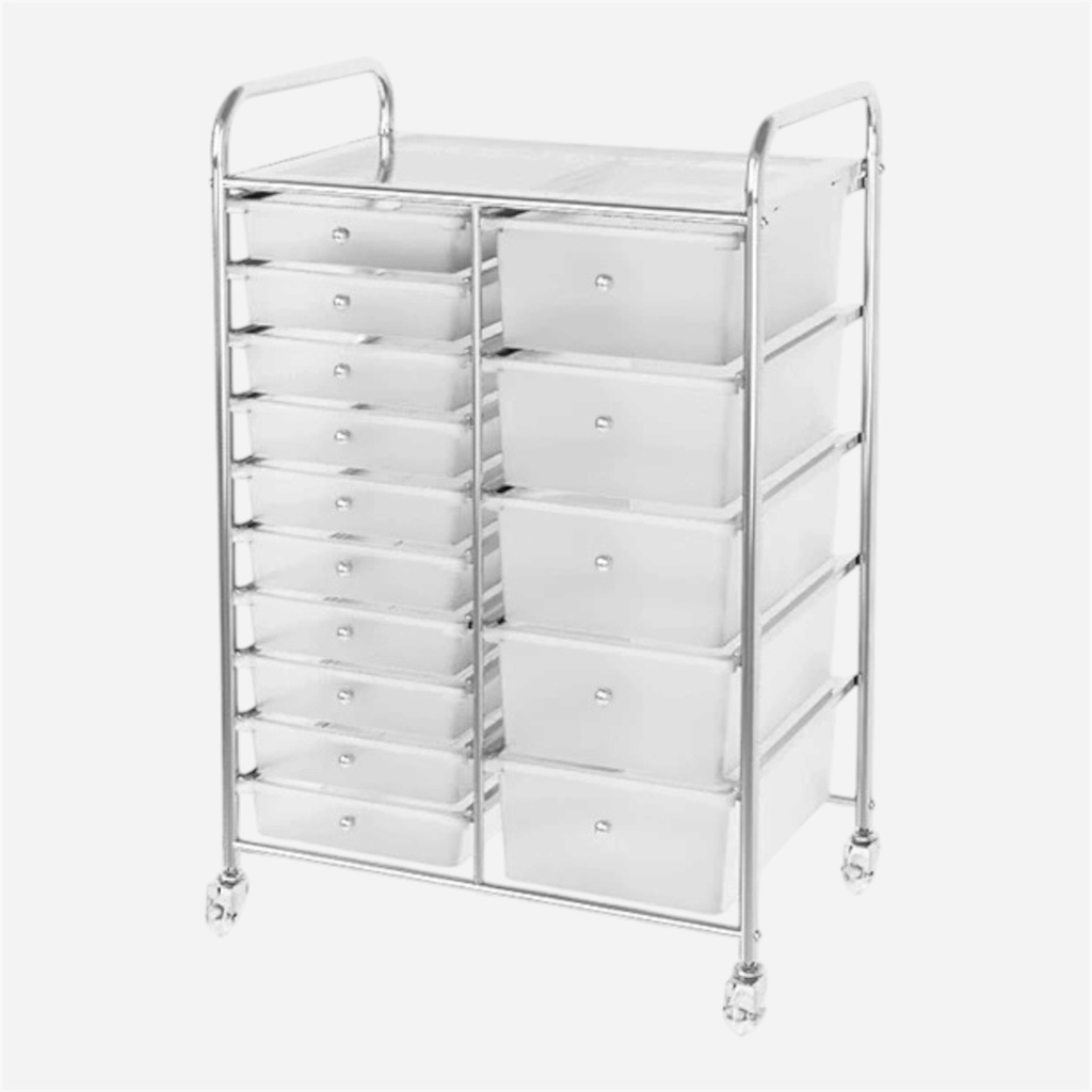 OVJ Storage Drawer Cart 15-Drawer