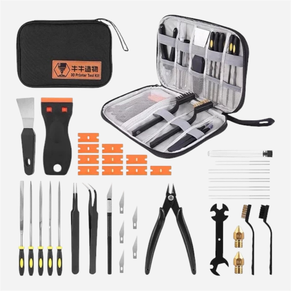 OVJ 3D Printer Cleaning Tool Kit x 37