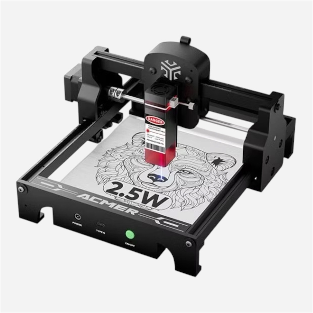 OVJ Mini Portable Laser Engraver For Wood 2.5W