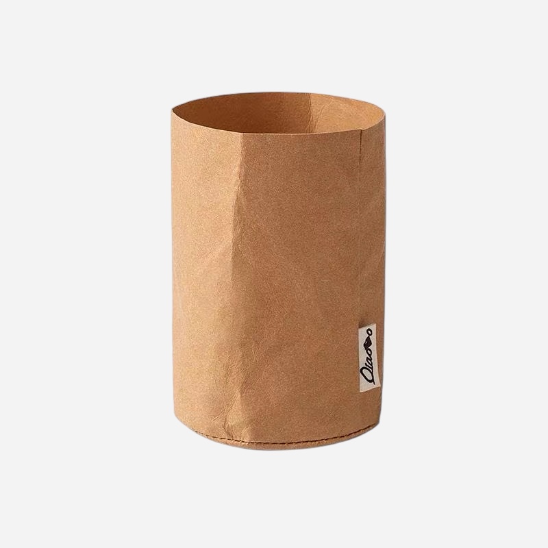 OVJ Kraft Paper Brown Storage Bag Circle 10cm x 15cm