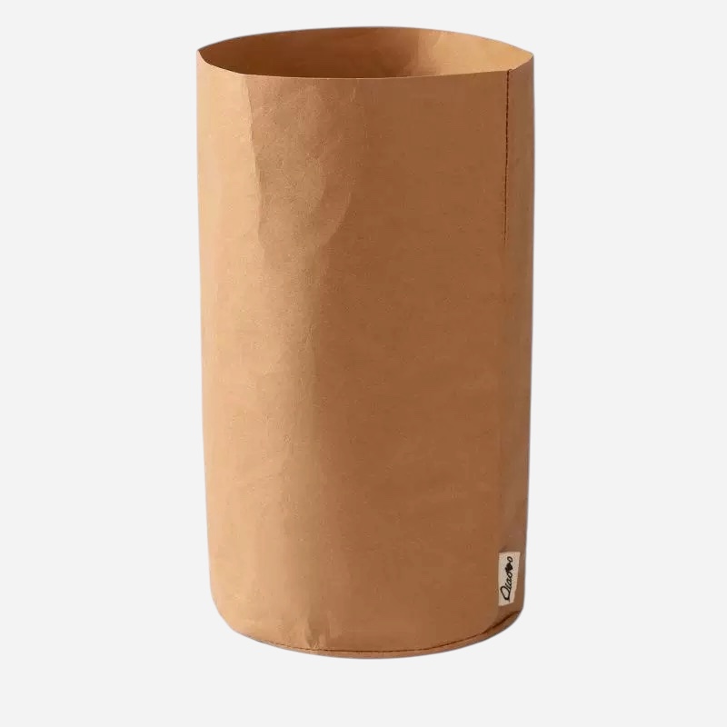 OVJ Kraft Paper Brown Storage Bag Circle 20cm x 35cm