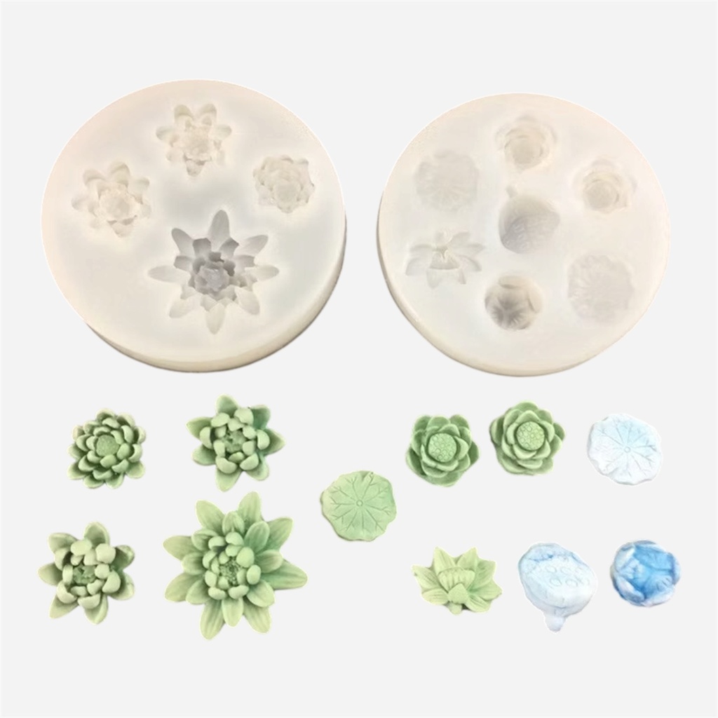 OVJ Silicone Mould Lotus Leaf 2