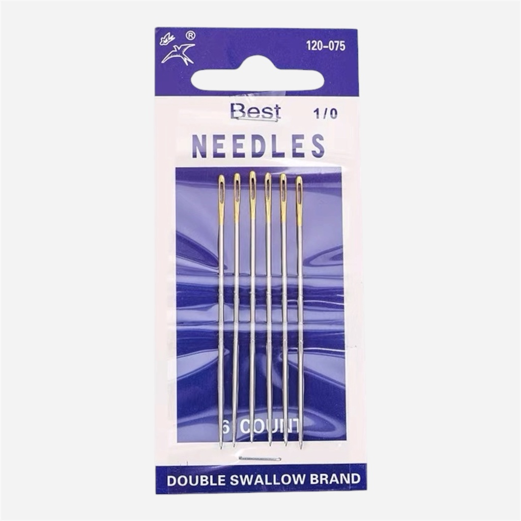 OVJ Double Swallow Sewing Needle 6cm x 6