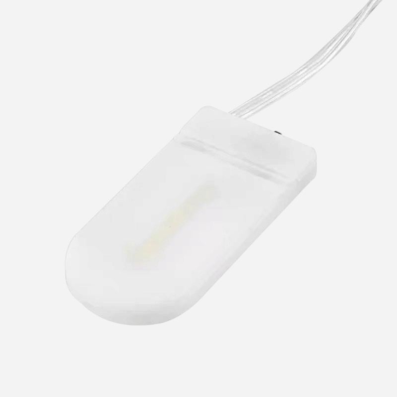 OVJ CR2032 Button Cell Double Battery Holder Clear x 10