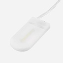 OVJ CR2032 Button Cell Double Battery Holder Clear x 10