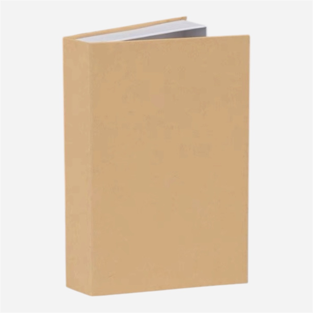 OVJ Faux Book 150gsm 4cm x 16cm x 26cm White Color