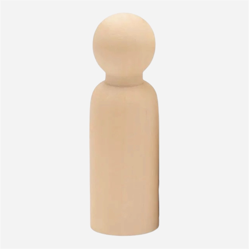 OVJ Wooden Human Figurine 4cm x 12cm Male