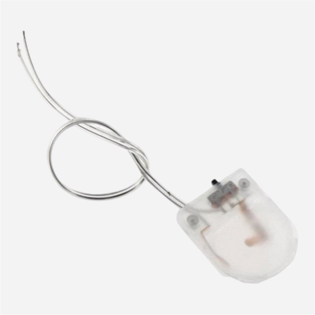 OVJ CR2032 Button Cell Battery Holder Clear x 10