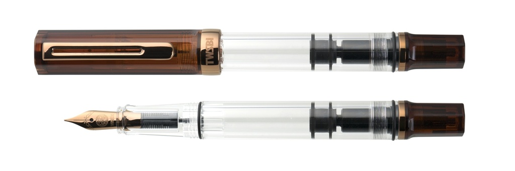 TWSBI Eco Rootbeer With Bronze Fountain Pen Fine