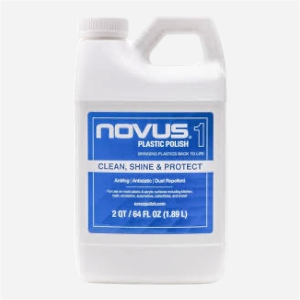 NOVUS Plastic Polish 1 Clean, Shine & Protect 64oz