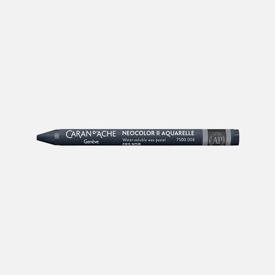 CARAN D'ACHE Neocolor II Water-Soluble Wax Pastel Greyish Black
