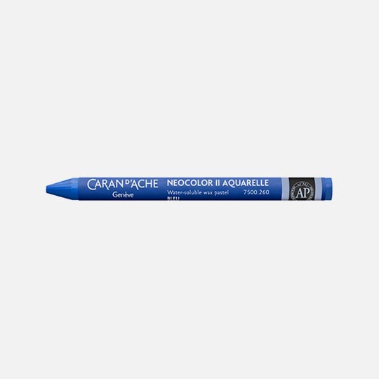 CARAN D'ACHE Neocolor II Water-Soluble Wax Pastel Blue