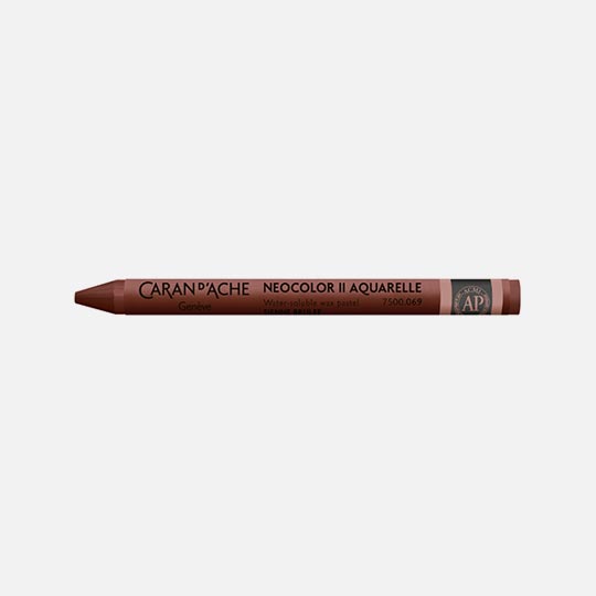 CARAN D'ACHE Neocolor II Water-Soluble Wax Pastel Burnt Sienna
