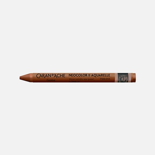 CARAN D'ACHE Neocolor II Water-Soluble Wax Pastel Cinnamon