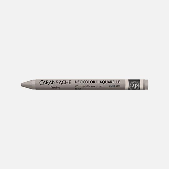 CARAN D'ACHE Neocolor II Water-Soluble Wax Pastel Beige