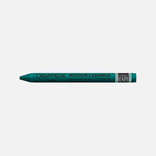 CARAN D'ACHE Neocolor II Water-Soluble Wax Pastel Greenish Blue