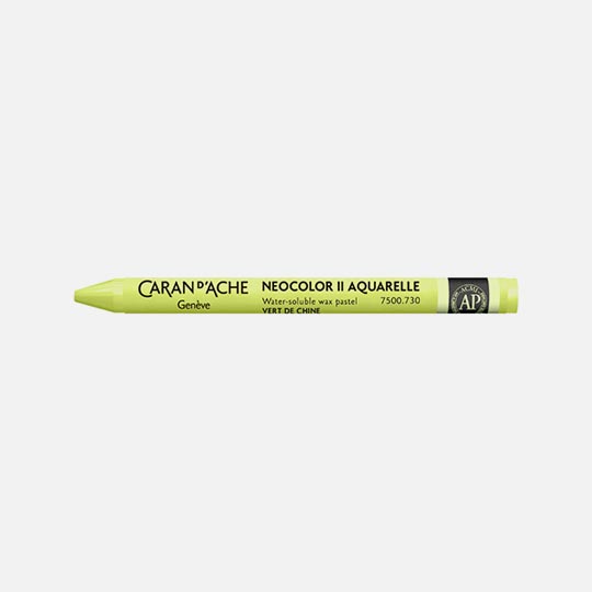 CARAN D'ACHE Neocolor II Water-Soluble Wax Pastel Chinese Green