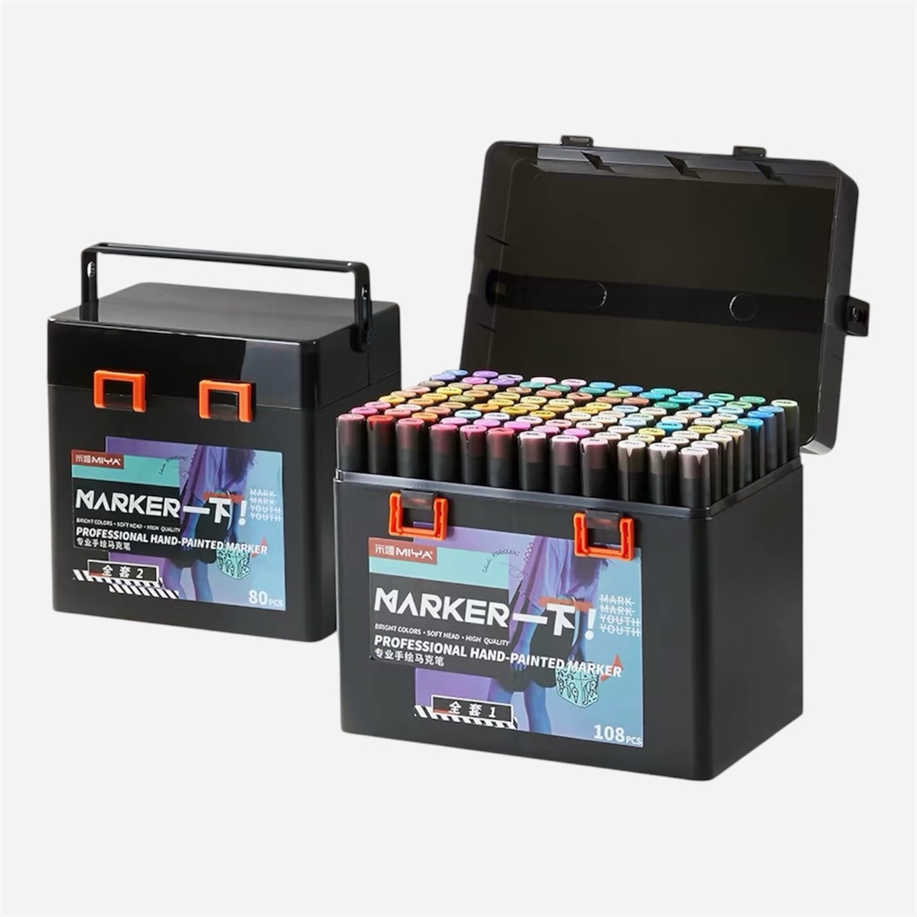 MIYA Alcohol-Based Marker Animation Design Set x 80