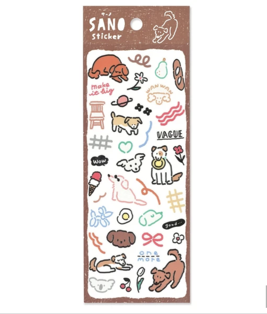 MIND WAVE Sano Sticker Inu
