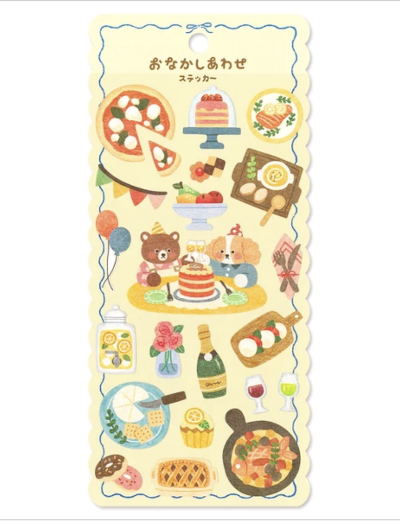 MIND WAVE Tummy Happiness Sticker Rurun-Run Party