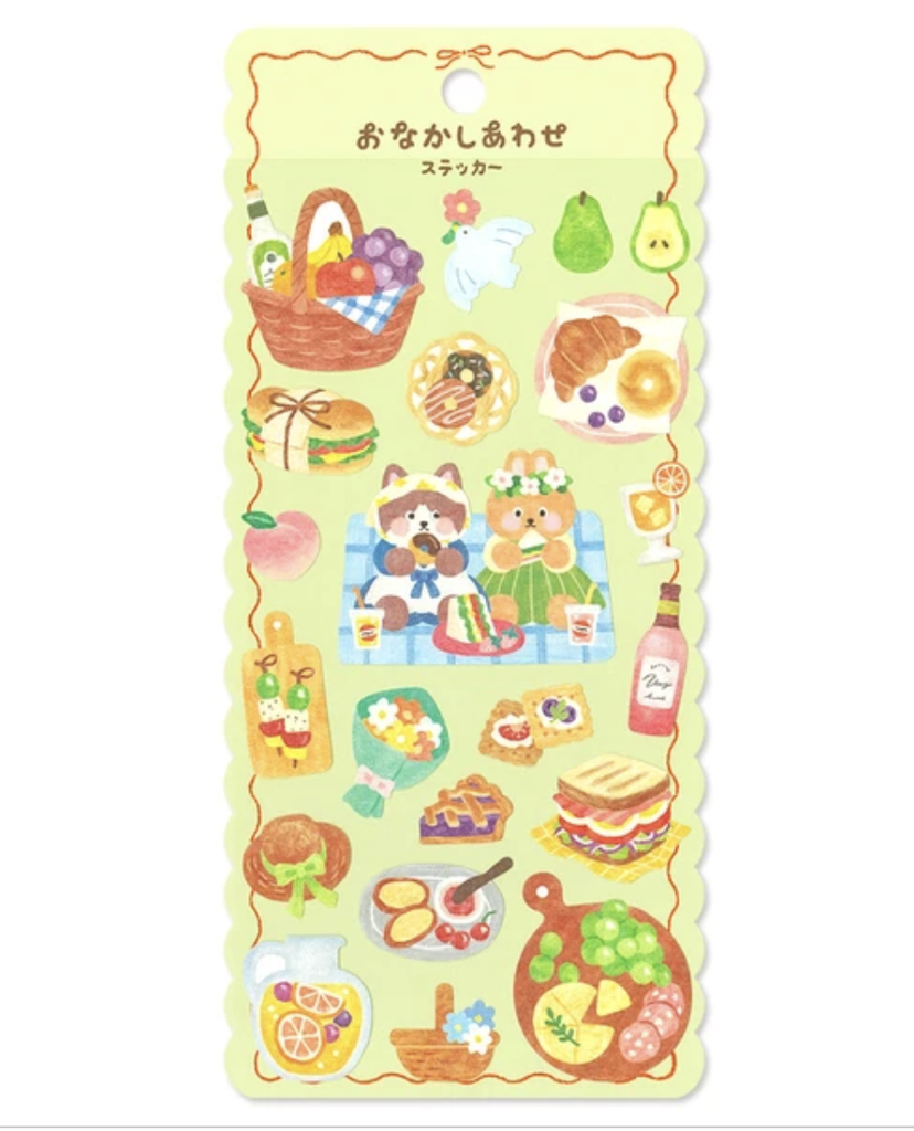 MIND WAVE Tummy Happiness Sticker Sparkling Picnic