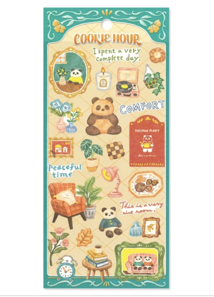 MIND WAVE Cookie Hour Sticker Panda Cookie