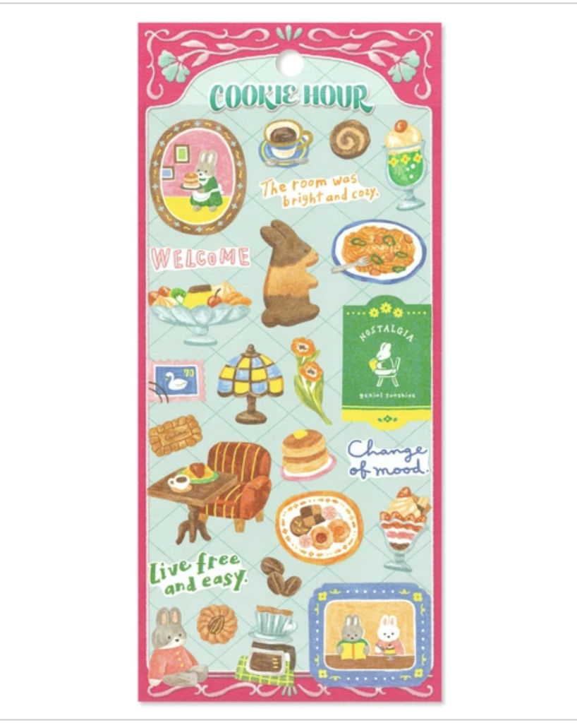 MIND WAVE Cookie Hour Sticker Rabbit Cookie