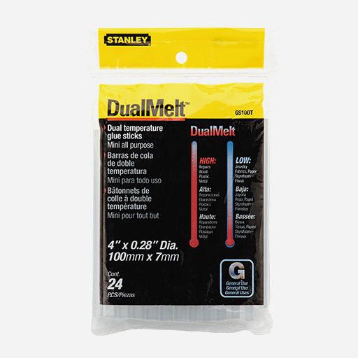 STANLEY Dualmelt Hot Glue Stick 7mm x 100mm x 24