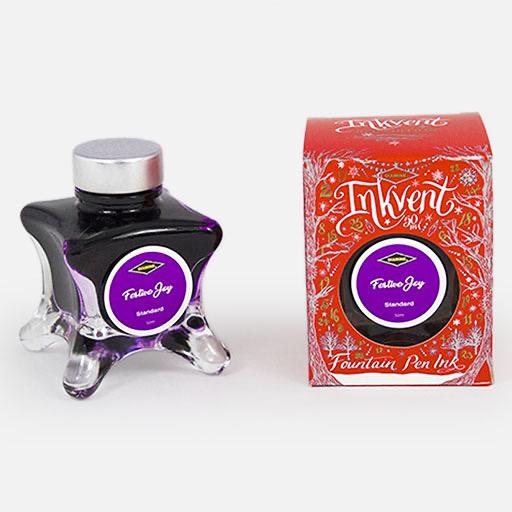 DIAMINE Inkvent Red Standard Fountain Pen Ink 50ml Festive Joy